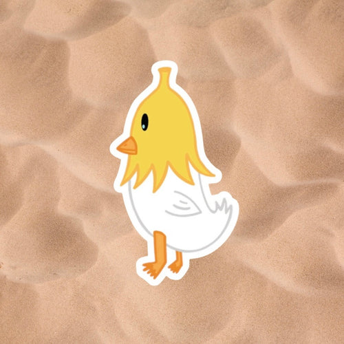 Banana duck - Sticker
