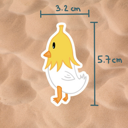 Banana duck - Sticker