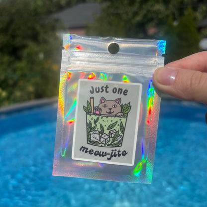 Just one meow-jito - Sticker