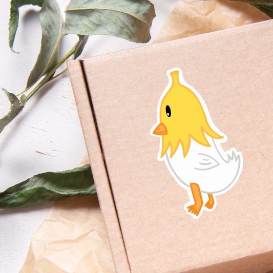 Banana duck - Sticker