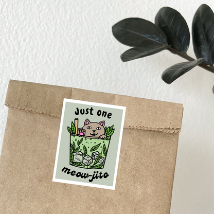 Just one meow-jito - Sticker